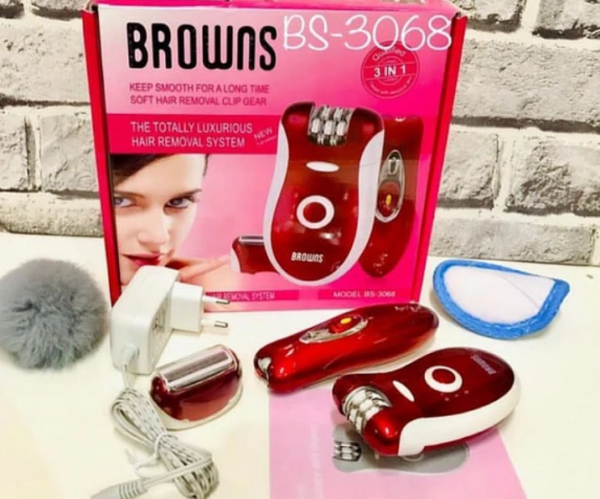 3 In 1 New Automatic Shaver Epilator Browns hair removal